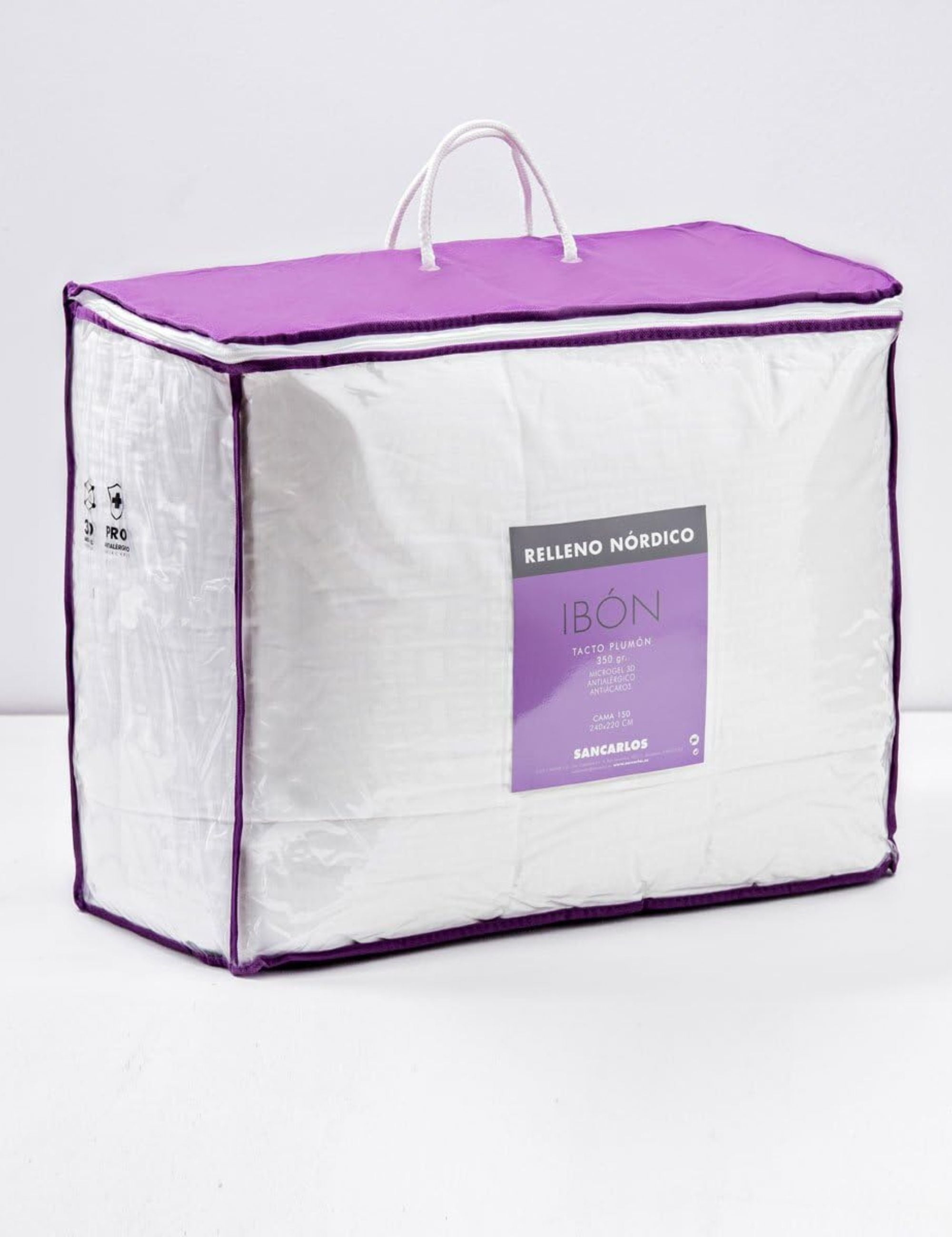 (350G) RELLENO NÓRDICO SINTÉTICO ANTIALÉRGICO IBON