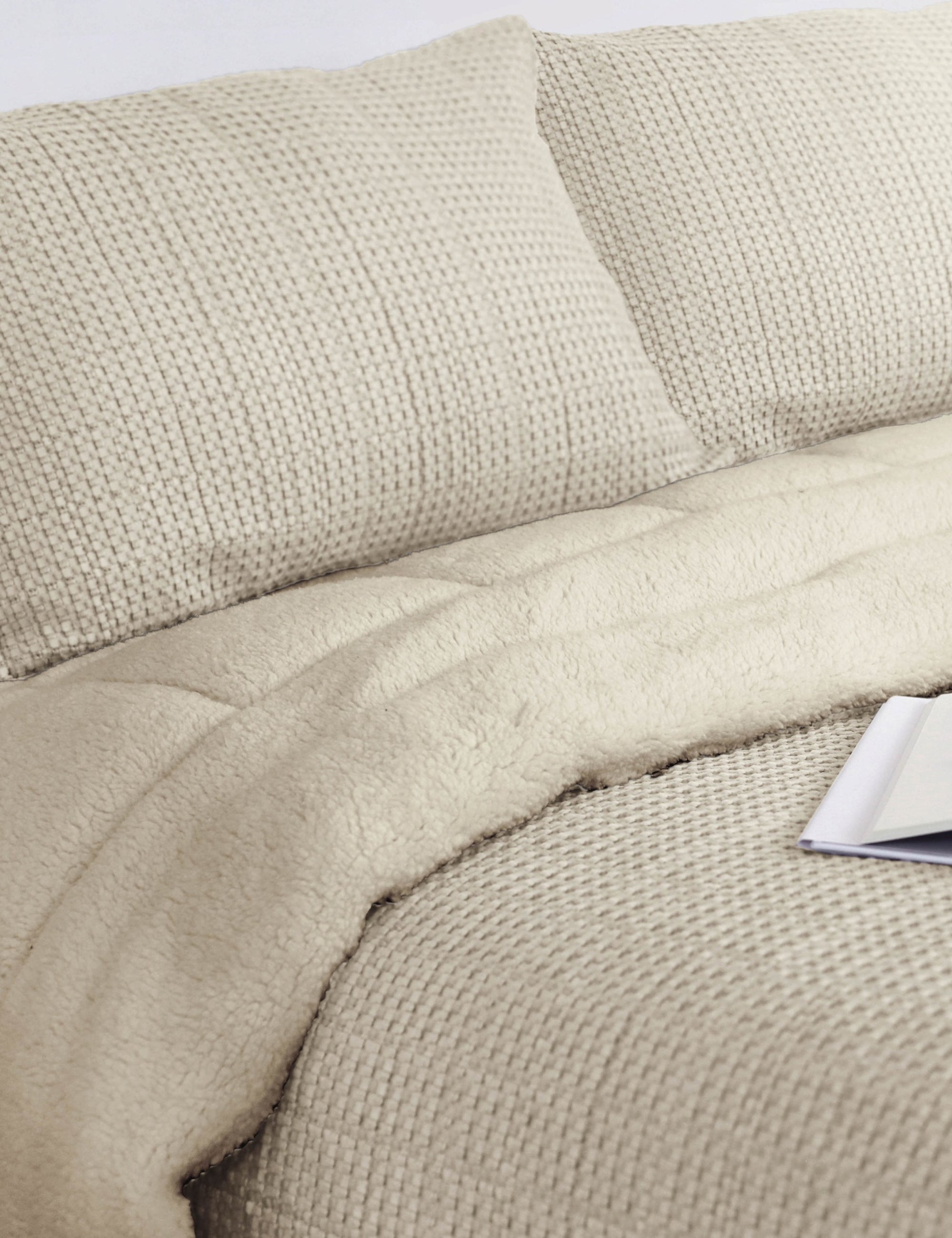 EDREDÓN SHERPA WAFFLE