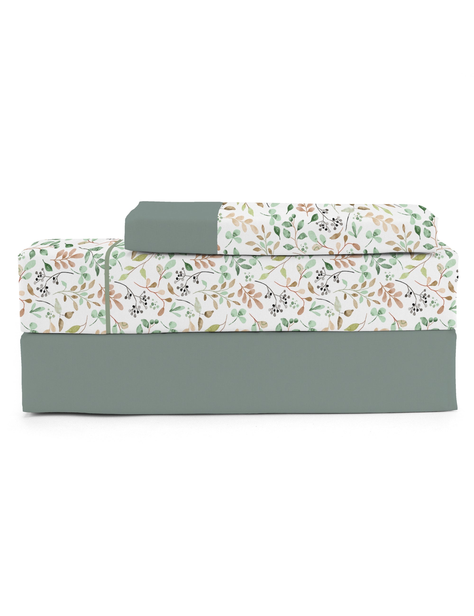 JUEGO DE SÁBANAS FLORES