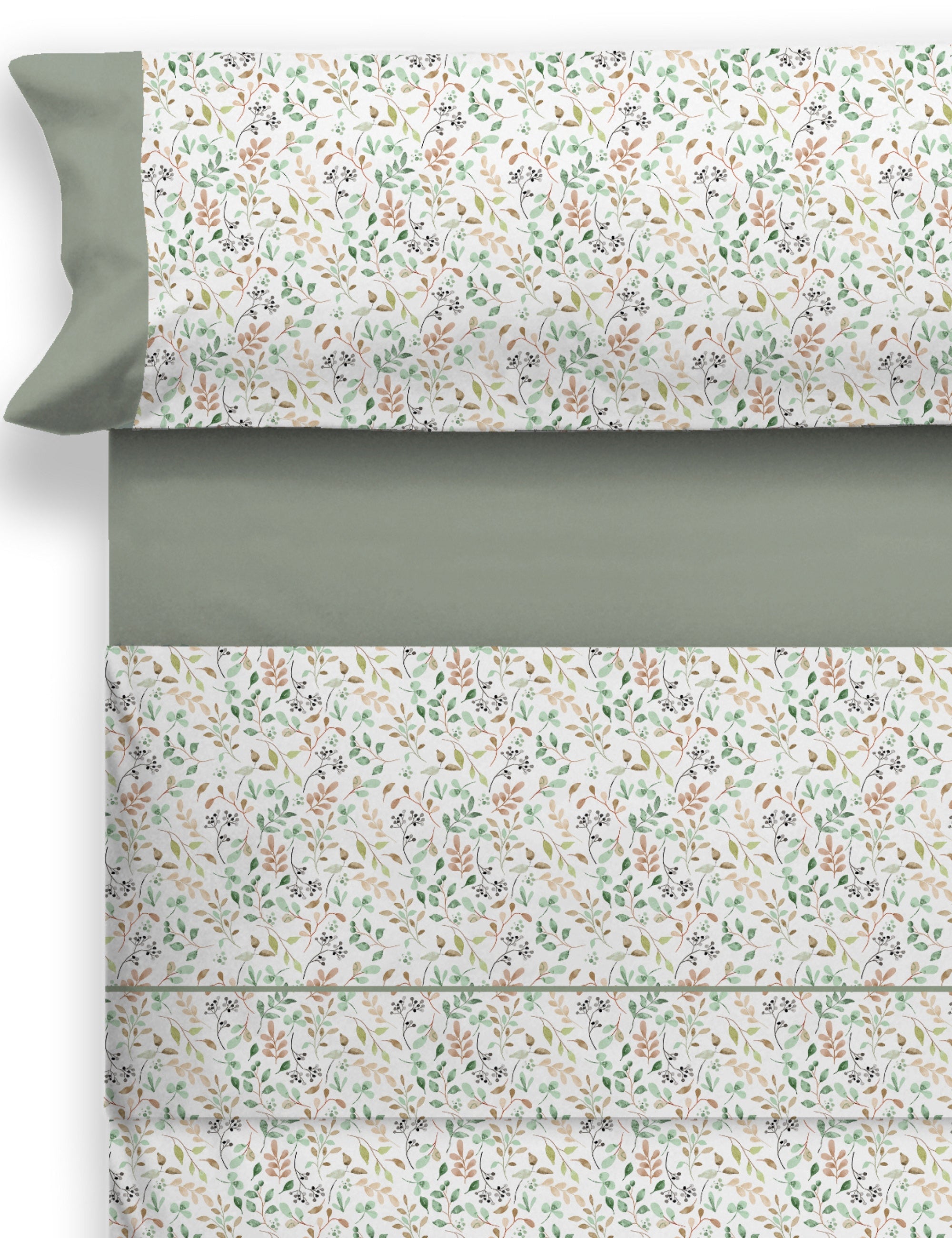 JUEGO DE SÁBANAS FLORES