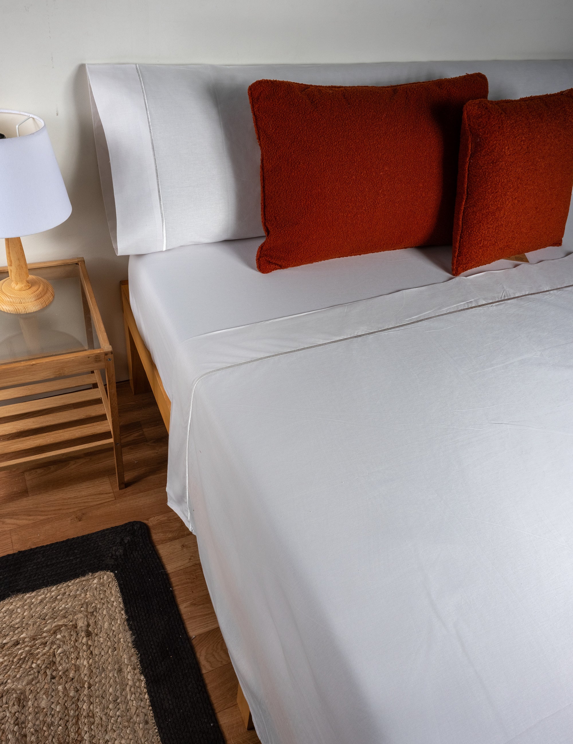 JUEGO DE SÁBANAS ALGODÓN LISA