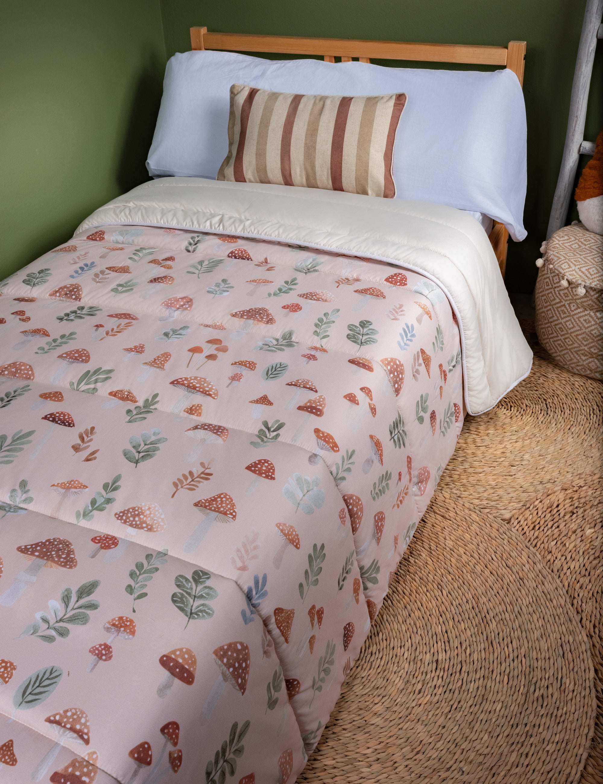 EDREDÓN INFANTIL SETAS