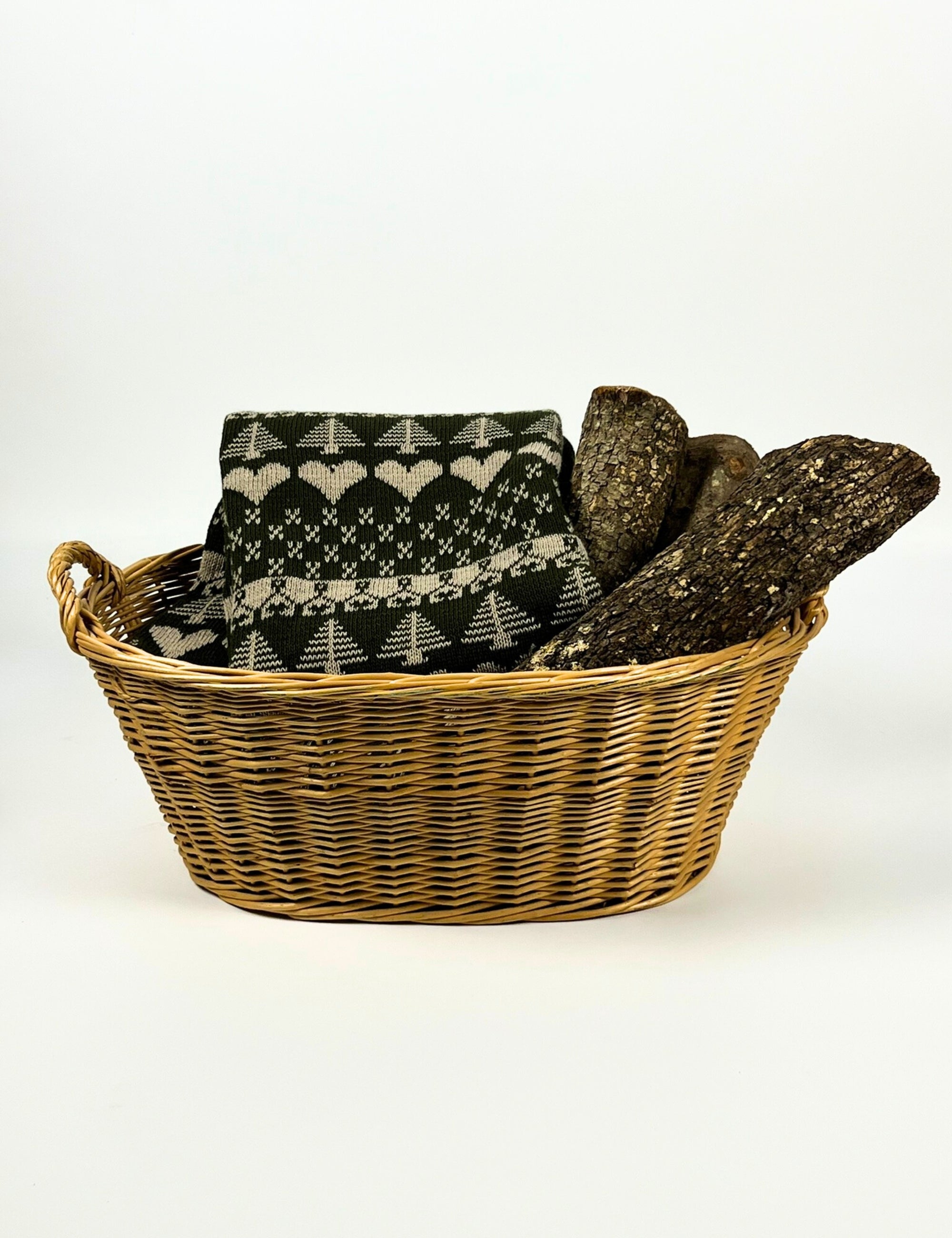 PLAID CORAZON NAVIDAD