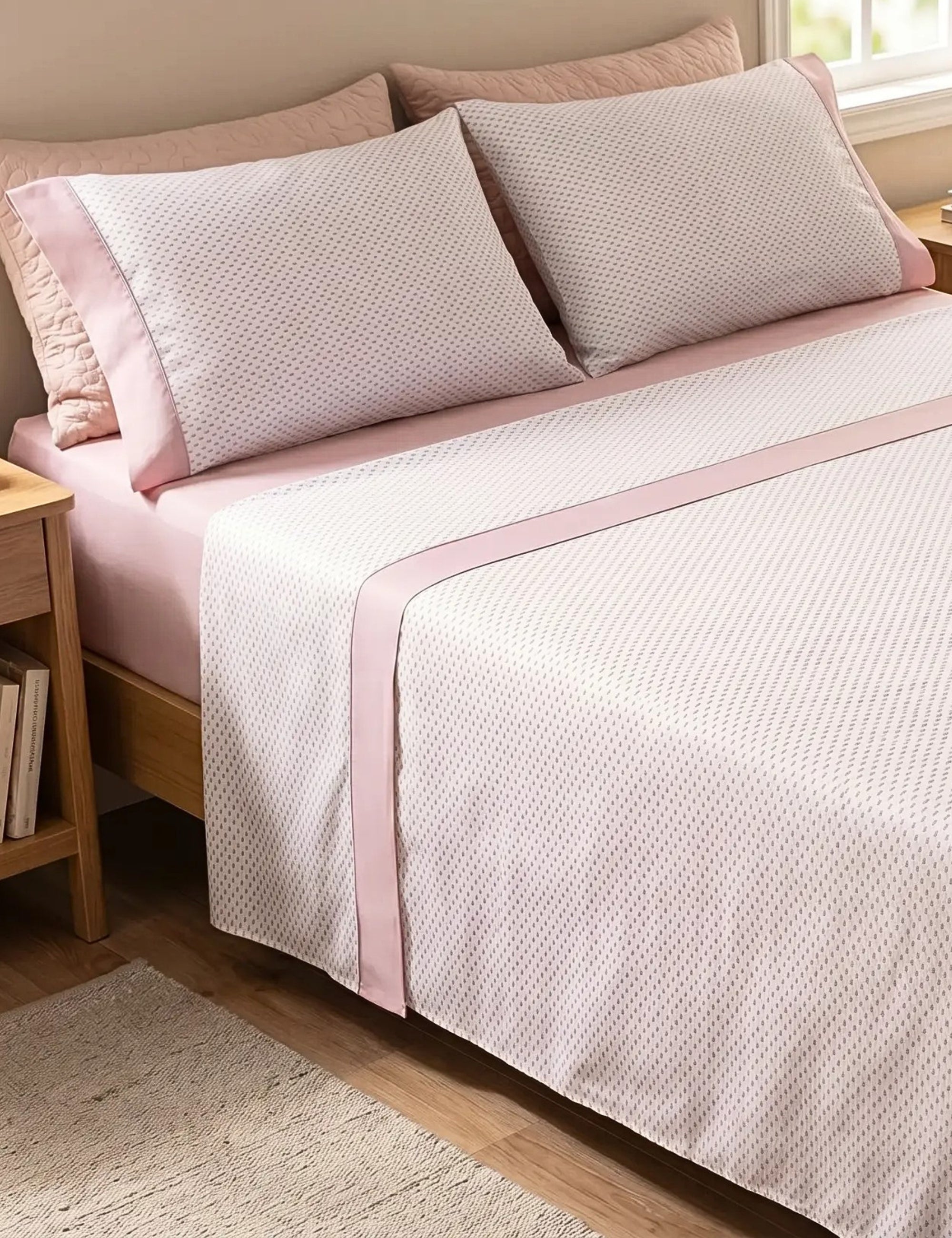 JUEGO DE SÁBANAS PUNTOS