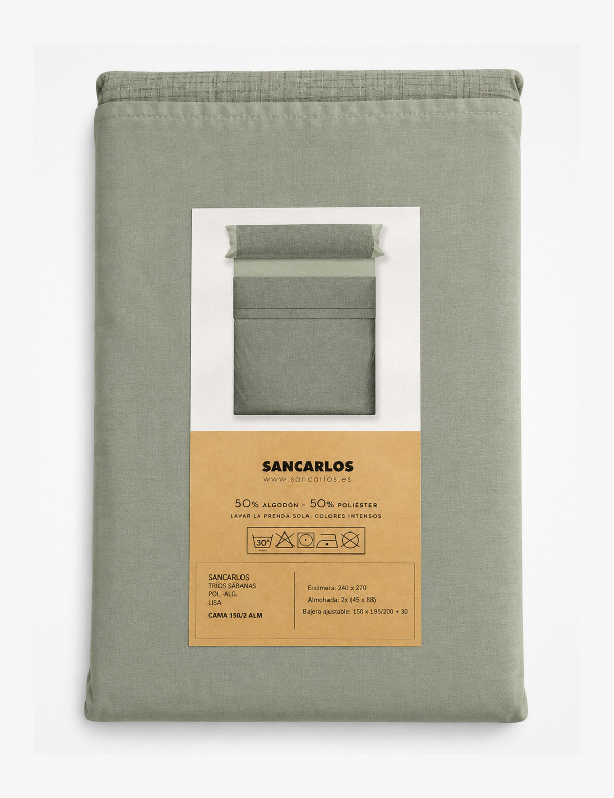 JUEGO DE SÁBANAS LISA