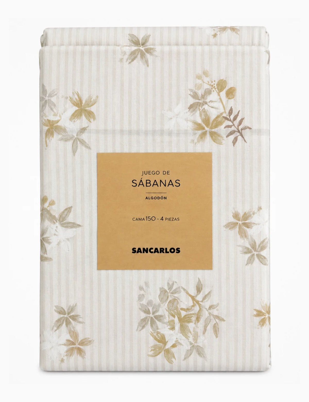 JUEGO DE SÁBANAS 100%  ALGODÓN FLOR