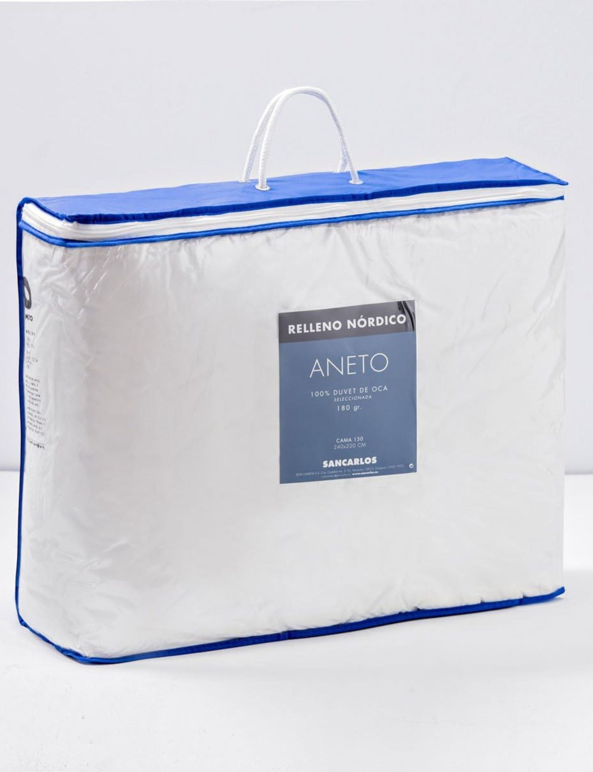 (180G) RELLENO NÓRDICO 100% PLUMÓN OCA ANETO