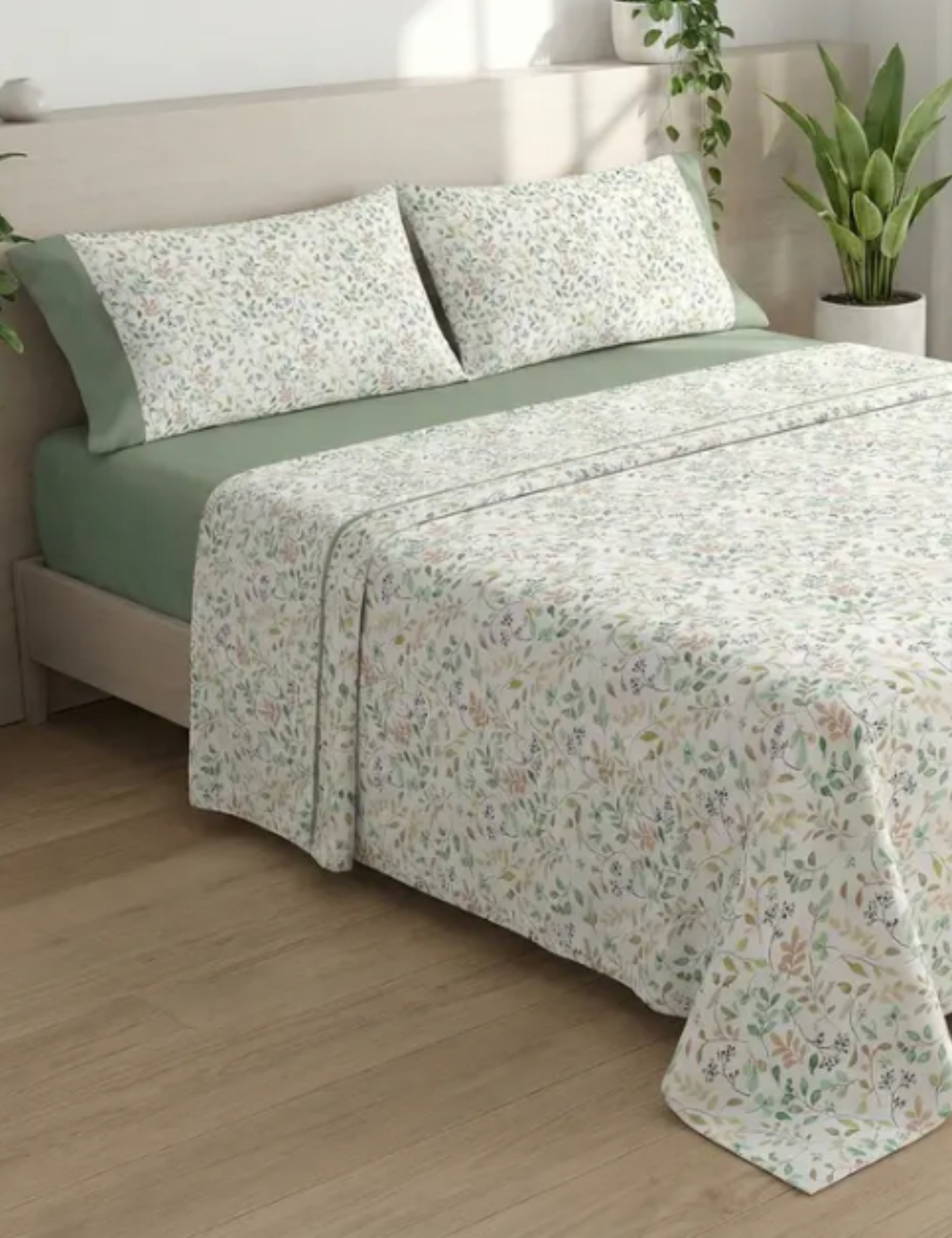 JUEGO DE SÁBANAS  FLORES