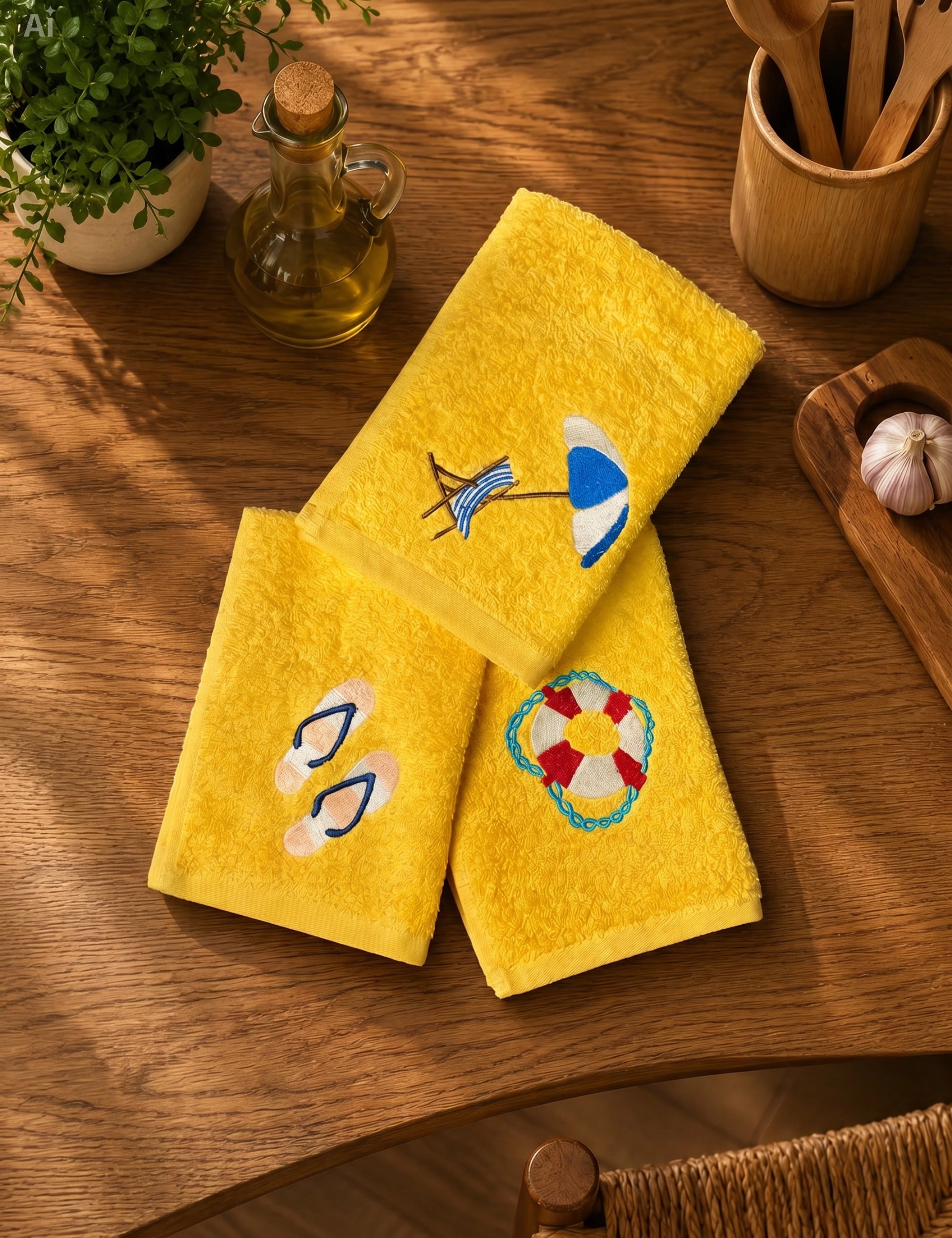 PAÑO DE COCINA CHANCLAS