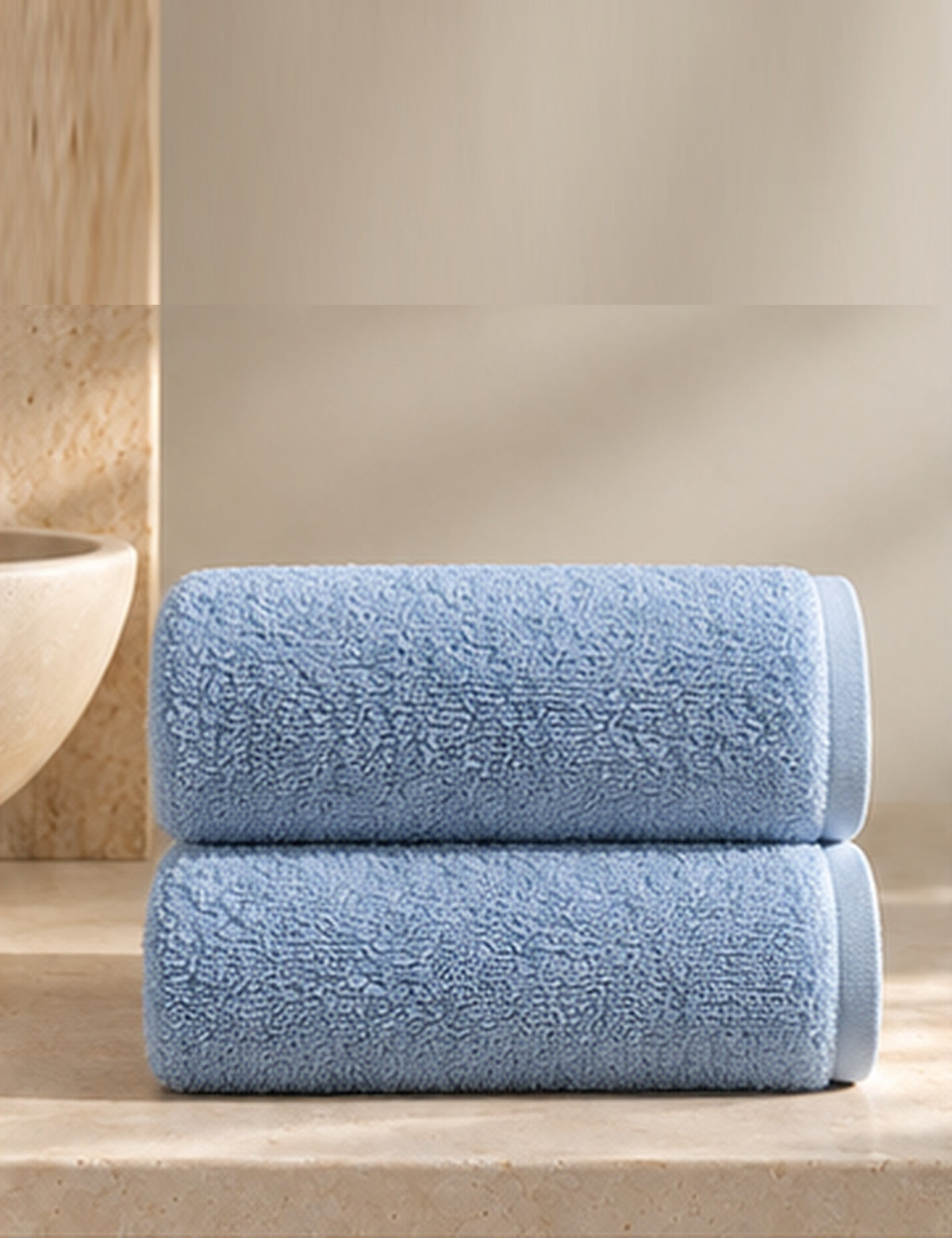 PACK 2 TOALLAS DE LAVABO ALGODÓN PREMIUM OCEAN