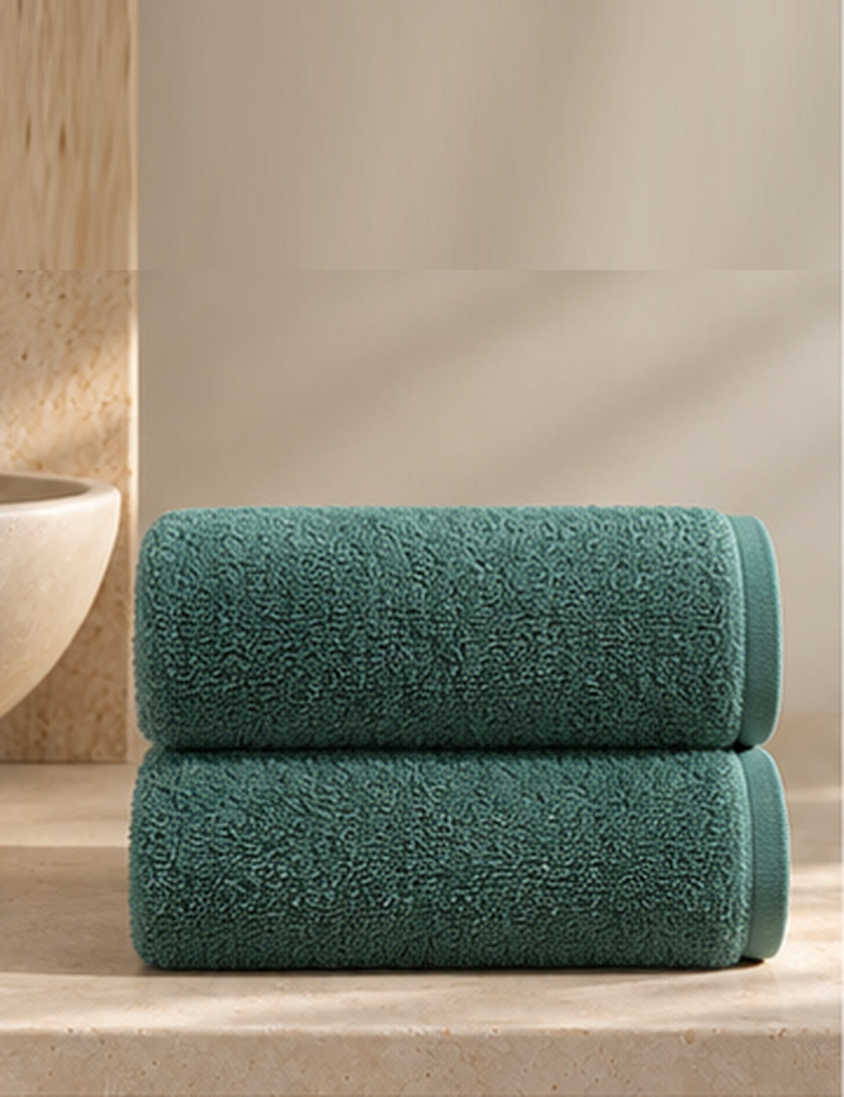PACK 2 TOALLAS DE LAVABO ALGODÓN PREMIUM OCEAN