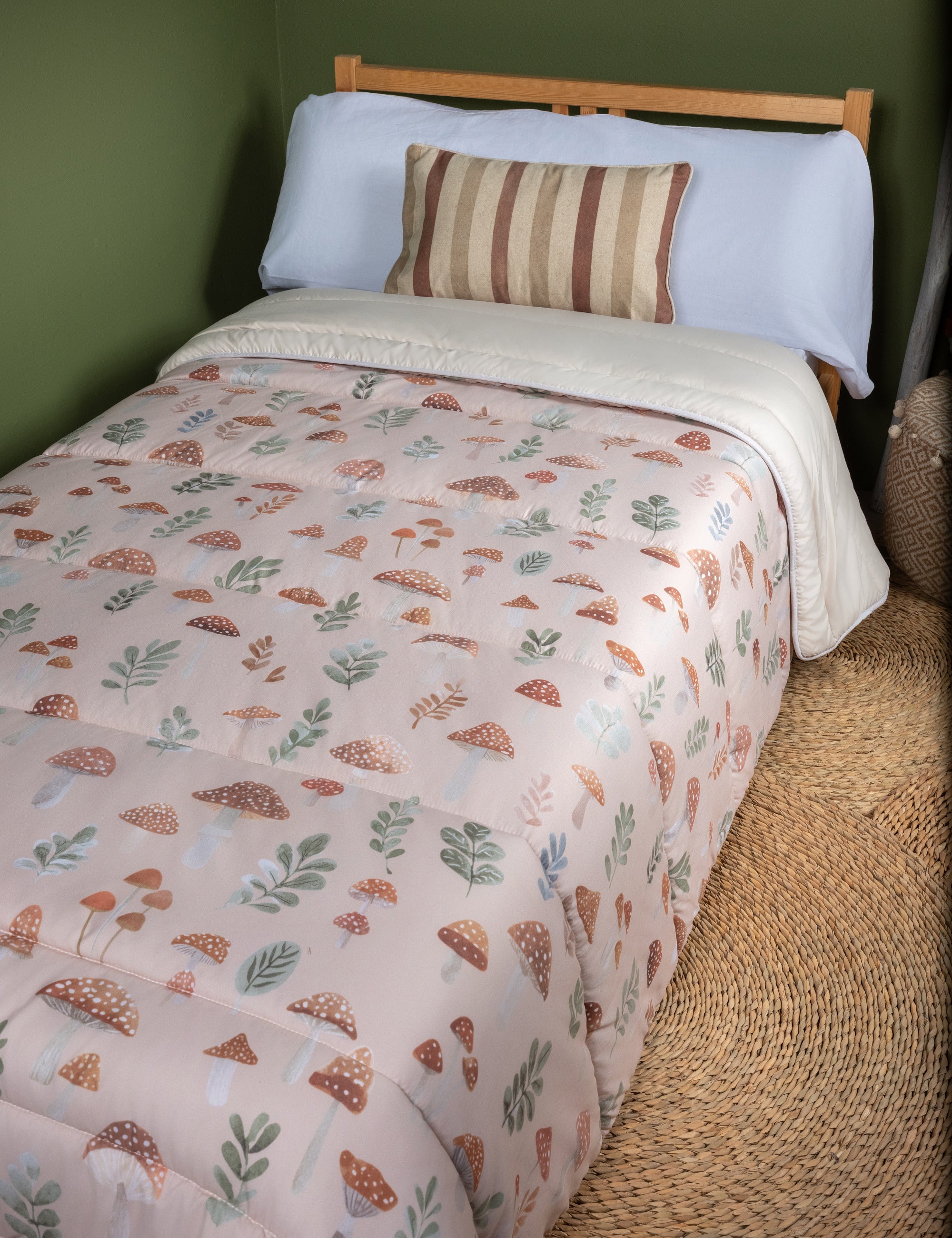 EDREDÓN INFANTIL SETAS